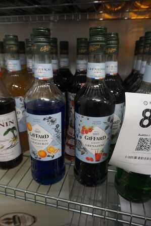 Ca 20. flasker sirup GIFFARD  
