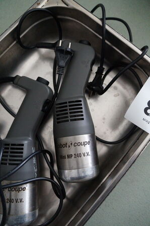 2 stk. stagblender ROBOT COUPE MINI MP 240 VV