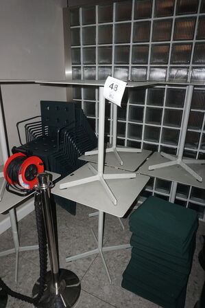 2 stk. borde & 4 stk. stole HAY  