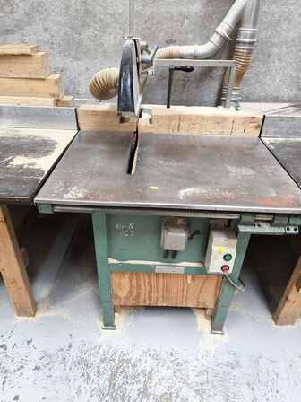 Savværk inkl. TEKIMEX 500 sav og borde