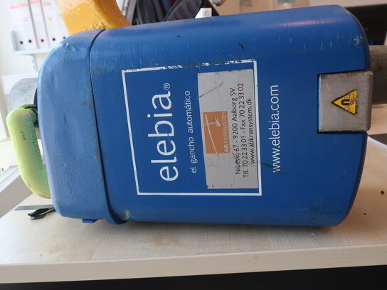 Automatisk kranhoved ELEBIA e5i samt indhold på bord