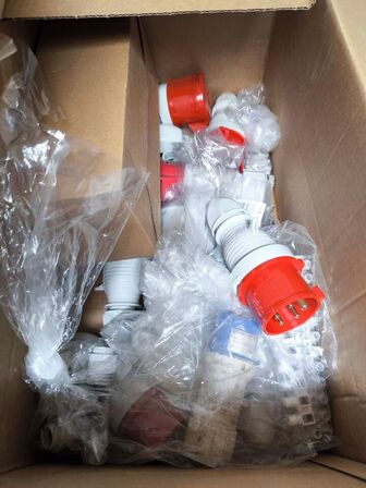 Div. elektrikerværktøj, materiel m.v.