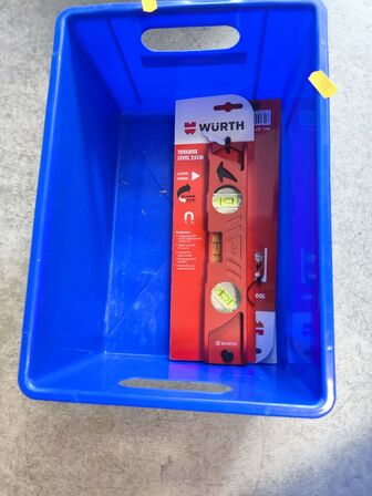 2 stk. WÜRTH vaterpas 25 cm