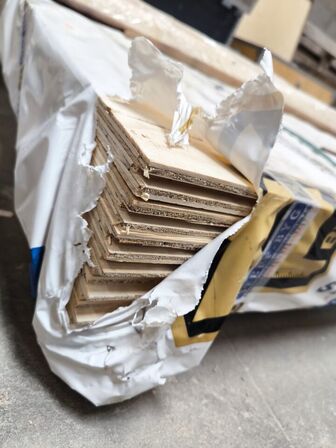 OSB plader og trælister