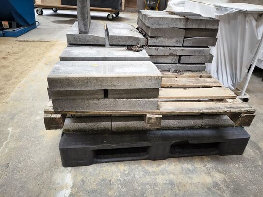 Betonsten samt granitkanter