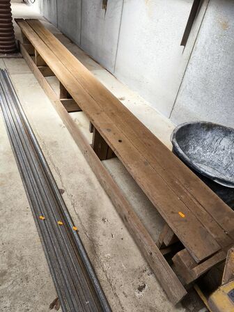 Stålklipper inkl. træborde