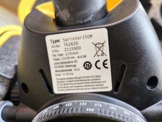 Nivelleringsapparat LEICA Sprinter150M