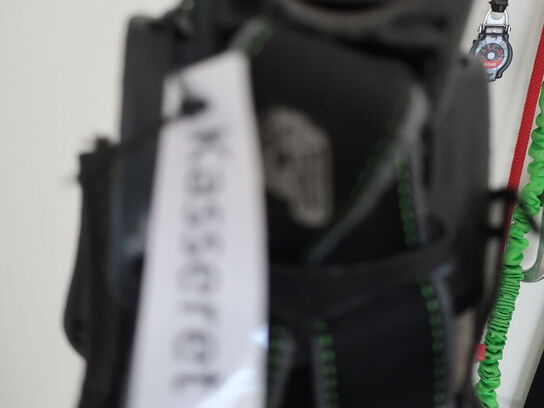 Div. sikringsgrej, stropper, faldblokke m.v.