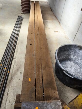 Stålklipper inkl. træborde