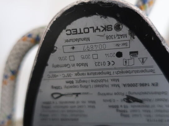 Redningshejs SKYLOTEC MILAN 2.0 / MILAN samt div. inkl. stativer