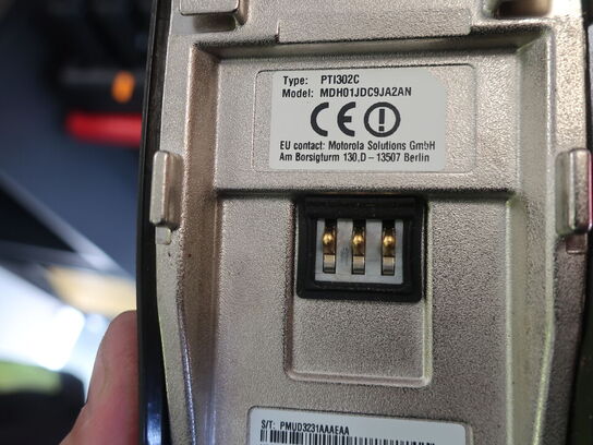 9 stk. MOTOROLA DP1400 håndradioer inkl. ladestandere