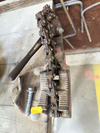 Filebænk inkl. indhold