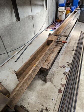 Stålklipper inkl. træborde