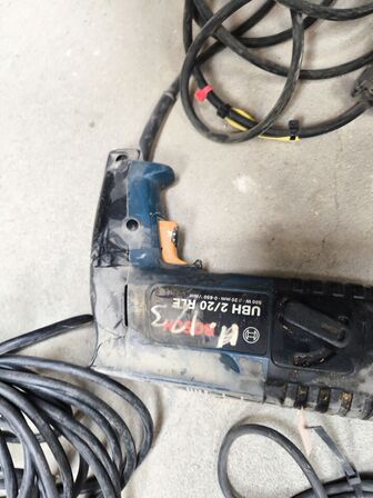 3 stk. slagboremaskiner