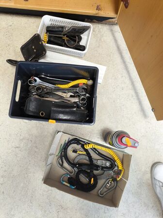 Div. værktøj og løftegrej