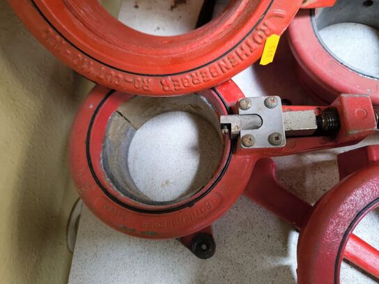 4 stk. ROTHENBERGER rørskærer 110-160 mm