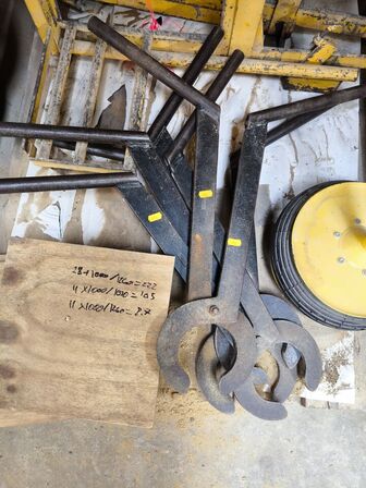 3 stk. kantstenstænger