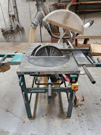 Savværk inkl. ERNEX 1603 sav og rullebaner