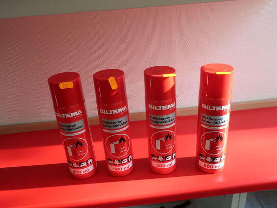 4 stk. BILTEMA slukkespray
