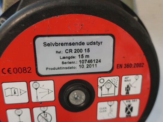 Div. sikringsgrej, faldblokke m.v. inkl. stativ