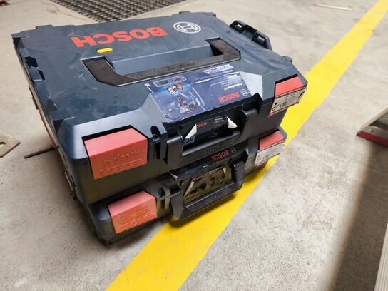 2 stk. tomme BOSCH systemkasser