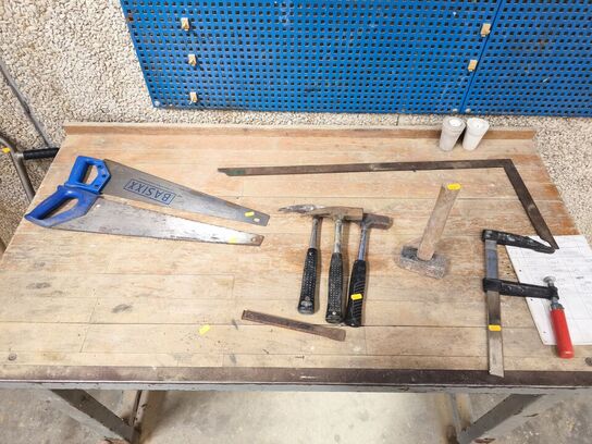 Filebænk inkl. indhold