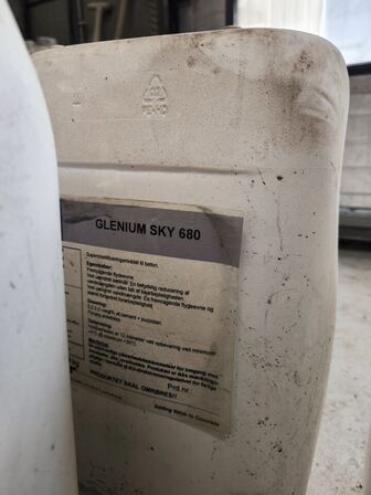 3 dnk. BASF kemi til beton GLENIUM SKY & AMEX SB 22