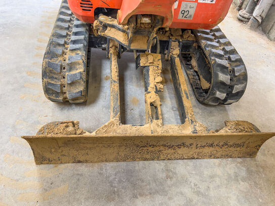 Hybrid (el/diesel) minigraver KUBOTA U17-3 1.65t