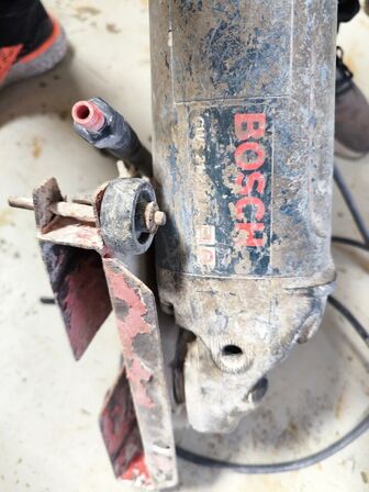 Vådskærer BRONCO BCT 9 m. BOSCH maskine