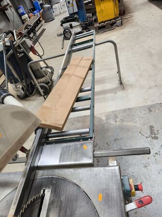 Savværk inkl. ERNEX 1603 sav og rullebaner