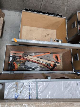 2 stk. værktøjskasser inkl. indhold