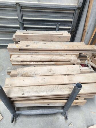 Barrel m. træ samt div. træ