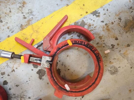 3 stk. ROTHENBERGER rørskærere 160 mm