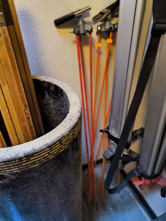 3 stk. stativer til landmåling