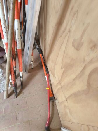 Div. markeringspinde, pælebor m.v.