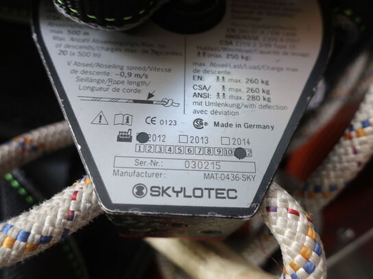 Redningshejs SKYLOTEC MILAN & alukasse inkl. indhold