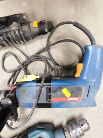 3 stk. slagboremaskiner