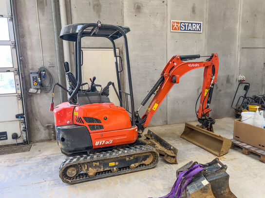 Hybrid (el/diesel) minigraver KUBOTA U17-3 1.65t