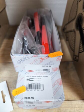 2 ks. KNIPEX knibtange 220 mm
