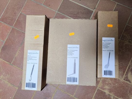 3 ks. værktøj NORDISK INNOVATION WG-12, WG-13 & WG-15