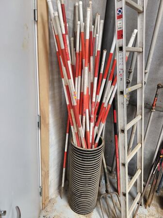 Markeringspæle inkl. rør