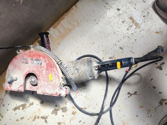 Vådskærer BRONCO BCT 9 m. BOSCH maskine