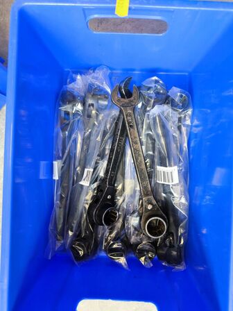 10 stk. 22 mm specialnøgler