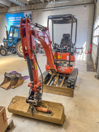 Hybrid (el/diesel) minigraver KUBOTA U17-3 1.65t