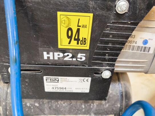 Kompressor 2,6 HK inkl. slange