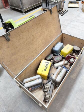 Værktøjskasse inkl. indhold