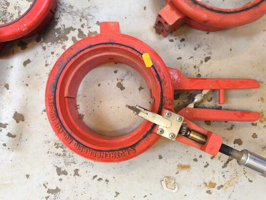 3 stk. ROTHENBERGER rørskærere 160 mm