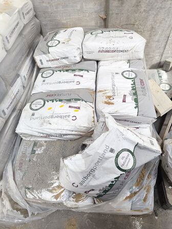 3 pll. blandet cement