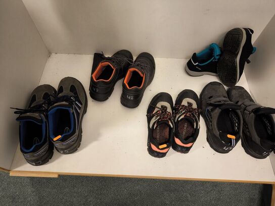 Div. sikkerhedssko, veste & hjelme