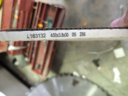 Savklinge LEITZ 450x3,8x30mm